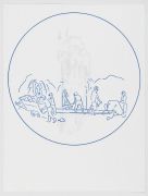 <p isrender="true">米尔科&middot;巴泽吉亚，<em>Jingdezhen - Hans Leu the Elder</em>，2017，雕版印刷：Romain Crelier，Atelier de Gravure，Moutier，78.5 x 58 cm，由Stefan Altenburger提供</p>
