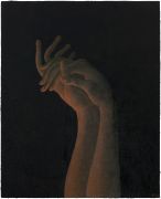 <p><em>⼿,&nbsp;</em>2023, tempera on board, 50 x 40 cm</p>
