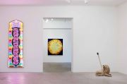 <p>展览现场，曹雨<em>，I Was Born To Do This</em>，麦勒画廊，瑞士卢森，2023年5月11日 - 7月21日，图片：Franca Pedrazzetti</p>
