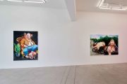 <p>展览现场，曹雨<em>，I Was Born To Do This</em>，麦勒画廊，瑞士卢森，2023年5月11日 - 7月21日，图片：Franca Pedrazzetti</p>
