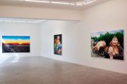 <p>展览现场，曹雨<em>，I Was Born To Do This</em>，麦勒画廊，瑞士卢森，2023年5月11日 - 7月21日，图片：Franca Pedrazzetti</p>
