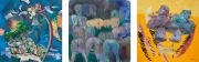 <p>Xie Nanxing,&nbsp;<em>Untitled (Slightly Faster),</em> 2023, oil on canvas, 3x 200 x 200 cm</p>
