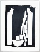 <p>Marion Baruch, <em>Linguaggio delle forme</em>, 2021, polyester fabric, 132 x 101.5 x 4 cm (framed)</p>
