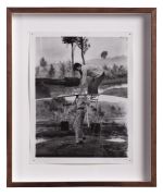 <p>Cai Dongdong, <em>Fetch Water</em>, 2025, silver gelatin print, collage, 38.5 x 29.5 cm (photo); 51.5 x 42 cm (framed), edition of 1 + 1 AP</p>
