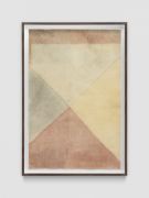 <p>Mirko Baselgia,&nbsp;<em>four directions,</em> 2022, mineral pigments, beeswax on linen, 47.5 x 24.5 cm</p>
