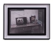 <p>Cai Dongdong, <em>Future</em>, 2025, silver gelatin print, collage, watercolor, 29 x 39 cm (photo), 36 x 46.5 cm&nbsp; (framed), unique</p>
