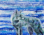 <p>Rebekka Steiger,&nbsp;<em>silver eye,</em> 2025, acrylic ink on canvas, 80 x 100 cm</p>
