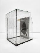 <p>Julia Steiner, <em>RAUM 02</em>, 2019, glass, silicone, photo negative, gouache<br />
21 x 18.2 x 16.4 cm</p>
