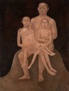 <p>Yan Bingqing,&nbsp;<em>遗传,&nbsp;</em>2019, tempera on board, 170 x 130 cm</p>
