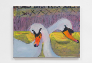 <p>罗瑟林德&middot;纳沙希比，<em>Special Fabric for Gazans</em>，2024，亚麻布面油画，60 x 70 cm</p>
