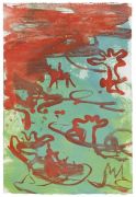 <p>Rebekka Steiger, <em>untitled</em>, 2018, gouache and pastel on paper, 57 x 39 cm</p>
