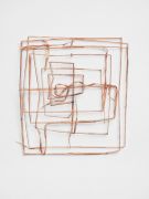 <p>Julia Steiner, whispering system 43, 2022 / 2023, grass galvanized (copper)<br />
31 x 31 x 2 cm, photo by Serge Hasenb&ouml;hler</p>
