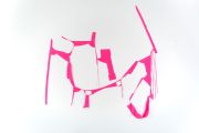 <p>Marion Baruch, <em>Forza centrifuga generatrice</em>, 2019, fabric, 187 x 183 cm</p>

