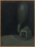<p>Han Yong,&nbsp;<em>Incinerator,</em> 2023, oil on mounted cardboard, 40 x 30 cm (painting), 41.3 x 31.3 cm (frame)</p>
