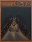 <p>Han Yong,&nbsp;<em>In Spring, Apricot Blossoms Are Flowers of Grief,</em> 2014, oil on canvas, 80 x 60 cm (painting), 83 x 63 cm (framed)</p>
