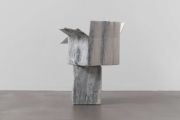 <p>Hu Qingyan, <em>Exhale Inhale</em>, 2022, marble, 73 x 58 x 44 cm</p>

