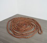 <p>Hu Qingyan, <em>&infin;</em>,&nbsp;2011-2012, siam rosewood, &Oslash; 250 cm (dimensions vary with presentation)</p>

