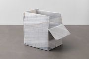 <p>Hu Qingyan, <em>The World of Silence IV</em>, 2021, marble, 65 x 77 x 46 cm</p>
