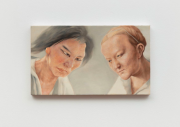 <p>张书笺，<em>织皮 - 2023 - 11</em>，2023，木板油画，20 &times; 35 cm</p>
