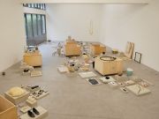 <p>Exhibition view, <em>Fragmente der Welten</em>, Kunsthoch Luzern, Galerie Urs Meile Lucerne, Switzerland, 31.8.2019</p>
