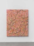 <p>Ju Ting, <em>Deep Waters Run Quiet 021825</em>, 2024 - 2025, acrylic on board, 225 x 184 x 9.5 cm</p>
