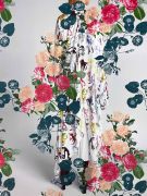 <p>Tobias Kaspar, <em>Artists Dress (Doodle, Flower Bouquet) V</em>, 2022, Acrylic paint, pigment-based ink, screen printing ink on canvas, 80 x 60 cm</p>
