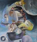 <p>Klodin Erb,&nbsp;<em>Serendipity / Kosmische Parade,</em> 2013, Oil on canvas, 170 x 150 cm</p>
