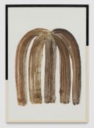 <p>Klodin Erb,&nbsp;<em>Crazy horse (from the series "Avatar"),</em> 2020, oil on paper (monotype), enamel on wood (frame), 100 x 70 cm (framed)</p>
