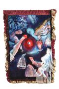 <p>Klodin Erb,&nbsp;<em>Planetarium,</em> 2022 / 2023, Oil, acrylic and acrylic spray paint on canvas, fabric frame, ca. 365 x 240 cm</p>
