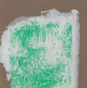<p>李钢，<em>雨水</em>，2019，亚麻布上油画，200 x 200 cm</p>

