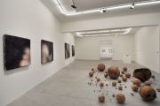 <p>展览现场，<em>盐途</em>， 麦勒画廊 北京-卢森，瑞士卢森，2014年8月21日 &ndash; 11月1日</p>
