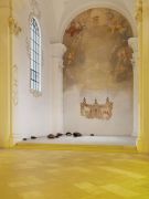 <p>Exhibition view,&nbsp;<em>Pardis (Curzoin)</em>, La Fondation de l'Abbatiale de Bellelay, Bellelay, Switzerland, 2.6. &ndash; 9.9.2018, photo: Stefan Altenburger, J&uuml;rg Zimmermann</p>
