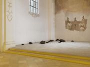 <p>Exhibition view,&nbsp;<em>Pardis (Curzoin)</em>, La Fondation de l'Abbatiale de Bellelay, Bellelay, Switzerland, 2.6. &ndash; 9.9.2018, photo: Stefan Altenburger, J&uuml;rg Zimmermann</p>
