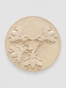 <p>米尔科&middot;巴泽吉亚，<em>Antupada III - Bee and Flower are together in a Way in which, if you take One out, Both of Them disappear</em>，2022，2/5，石膏，矿物颜料，&Oslash; 55 cm，5版 + 1 AP</p>
