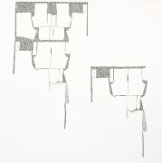 <p>Marion Baruch,&nbsp;<em>Estensione</em>, 2018, acrylic, 327 x 372 cm</p>
