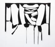 <p>Marion Baruch,&nbsp;<em>La ritirata</em>, 2019, gaberdine, 142 x 150 cm</p>
