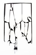 <p>Marion Baruch,&nbsp;<em>Le cose non possono muoversi continuamente, bisogna costringerle a fermarsi</em>, 2018, cloth, 272 x 154 cm</p>
