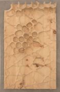 <p>Mirko Baselgia,<em> Midada da structura</em>, 2019, pine-wood (pinus cembra), 110 x 68 x 11 cm</p>
