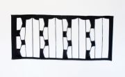 <p>Marion Baruch,&nbsp;<em>Sequenza</em>, 2019, acrylic, two layers, 72 x 162 cm</p>
