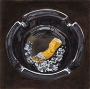 <p isrender="true">孟煌，<em isrender="true">香烟 No. 1</em>，2011，布面油画，80 x 80 cm</p>
