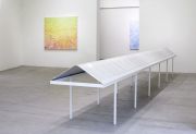<p>展览现场，<em>BO (WAVES)</em>，麦勒画廊 北京-卢森，瑞士卢森，2018年4月26日 &ndash; 8月3日</p>
