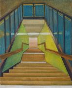 <p>孟煌，<em>空间 2</em>，布面油画，50 x 40 cm</p>
