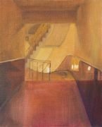 <p>孟煌，<em>空间 3</em>，布面油画，50 x 40 cm</p>
