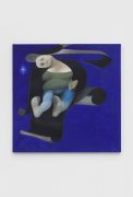 <p>Miao Miao,&nbsp;<em>Magic Carpet,</em> 2021, oil, wax, pigment on canvas, 100 x 100 cm</p>
