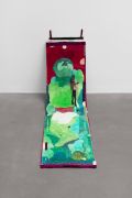 <p>Miao Miao, <em>I am Lying</em>, 2025, rice&nbsp;paper,&nbsp;acrylic,&nbsp;colored&nbsp;pencil,&nbsp;fabric&nbsp;cotton&nbsp;thread,&nbsp;watercolor, 173 x 41 cm</p>
