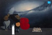 <p>Miao Miao, <em>Beneath the Stars</em>, 2023, acrylic on canvas, 155 x 230 cm</p>
