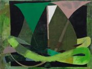 <p>Miao Miao, <em>The History of Hackers Stealing Hearts</em>, 2024, oil, pigment, wax, acrylic on canvas, 150 x 200 cm</p>
