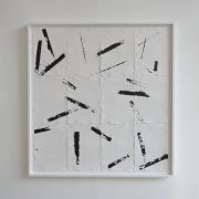 <p>Michel Comte, <em>Wood Print</em>, 2020, black ink print on paper, 126 x 118.8 cm; 42 x 29.7 cm each</p>
