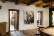 <p>Exhibition View of <em>Minestrone</em>, 2021, Ardez, Switzerland (Julia Steiner, <em>Tableau IX</em>, 2015)</p>
