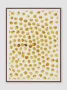 <p>米尔科&middot;巴泽吉亚，<em>decumposiziun I</em>，2023，纸本鼠李浆果墨水，35 x 25 cm（带框）</p>
